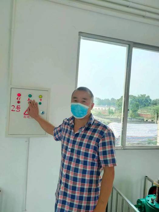 通济堰管理处东坡站杜仕伦坚守一线工区